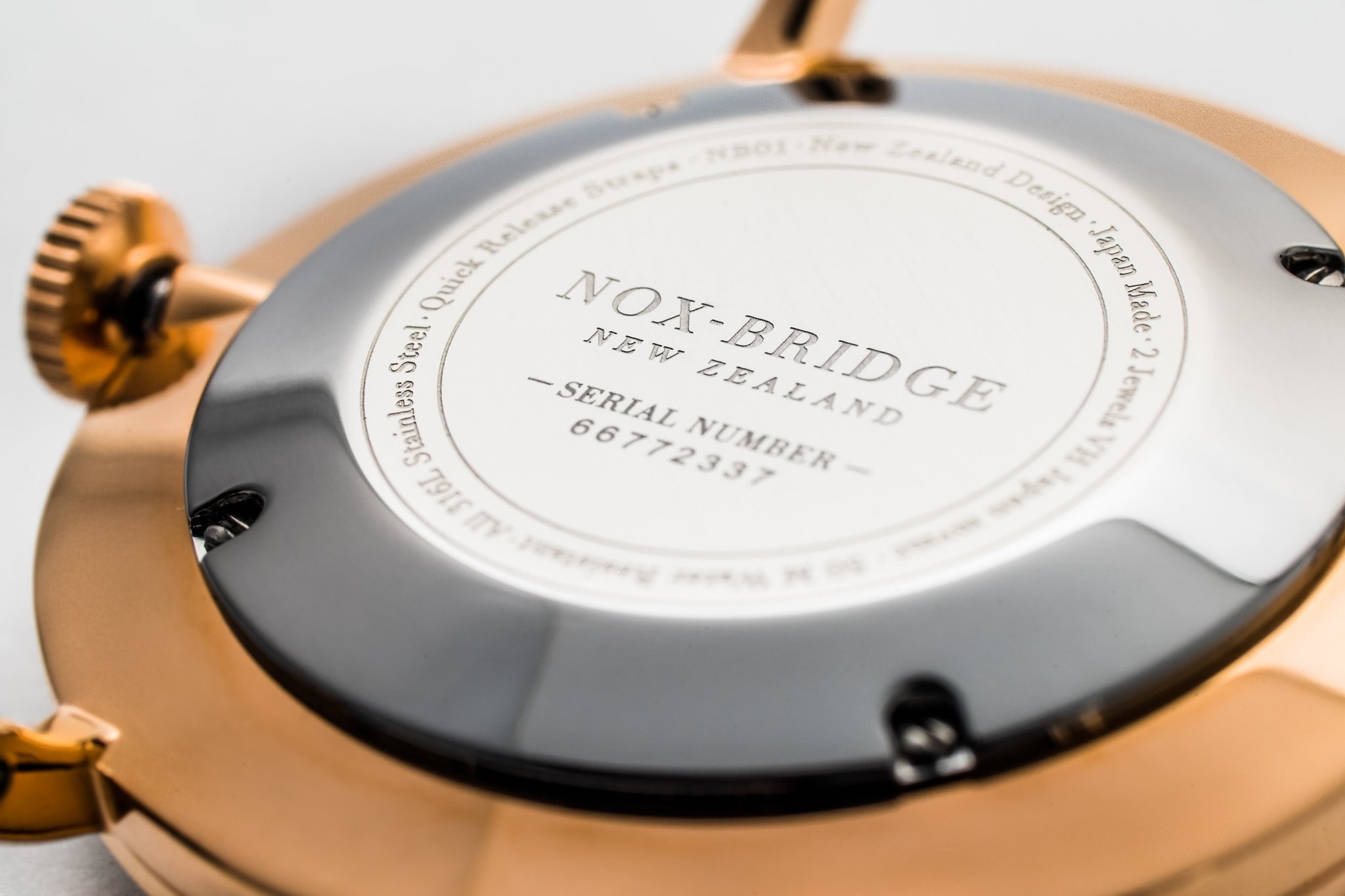 Noxbridge Classic Izar Rose Gold 41MM IRG41
