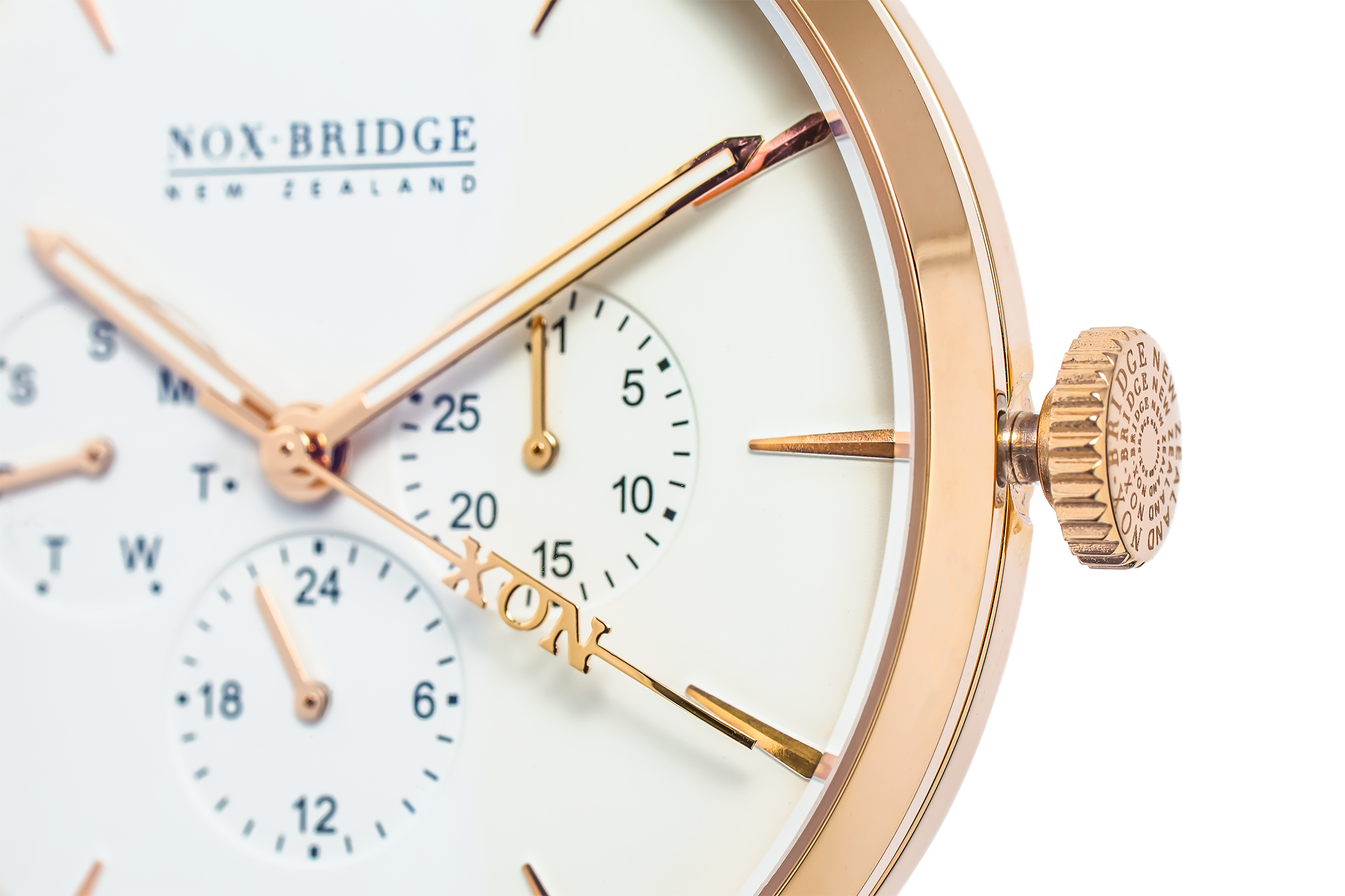 NOX-BRIDGE Classic Meissa Rose Gold 36MM MRG36 - The Watches Men & CO #2