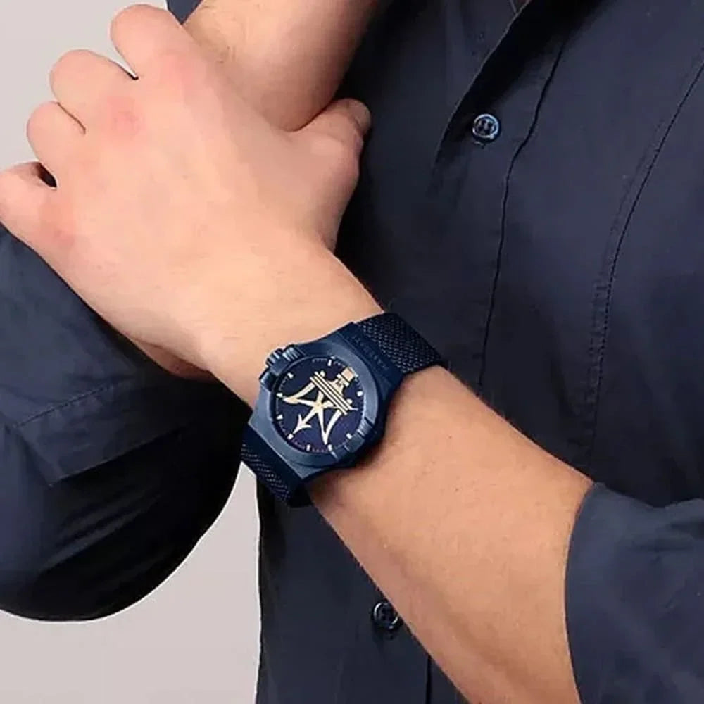 Maserati Potenza Analog Blue Dial Watch R8853108008