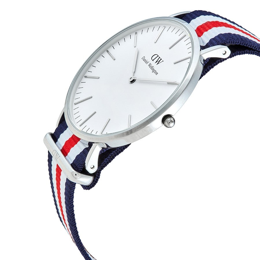 Daniel Wellington Canterbury 40mm Men's Silver Watch DW00100016