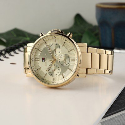 Tommy Hilfiger Gold Men's Watch - 1710611 1710611 - Image 4