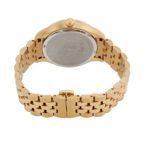 Versace Virtus Quartz Gold Dial Gold Steel Strap Watch for Women - VEHU00720 VEHU00720 - Image 5