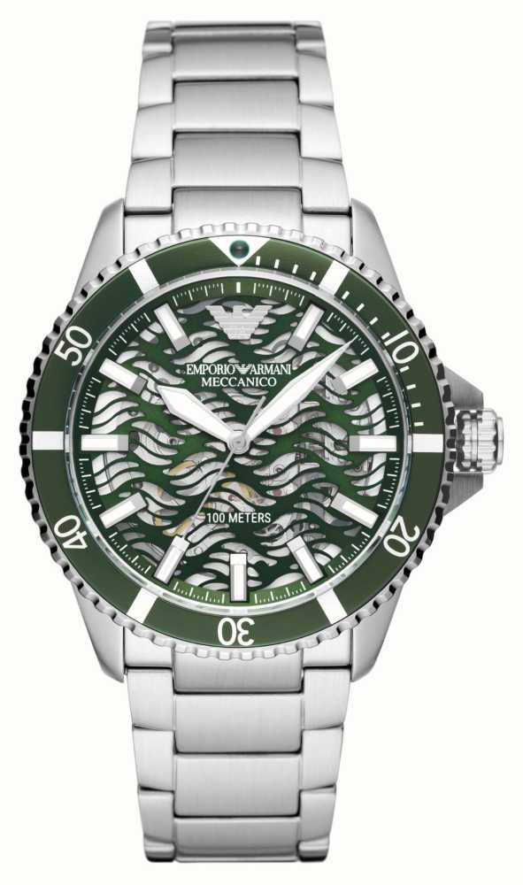 Emporio Armani Automatic Skeleton Dial Men's Watch  AR60061 - Dawson Watches
