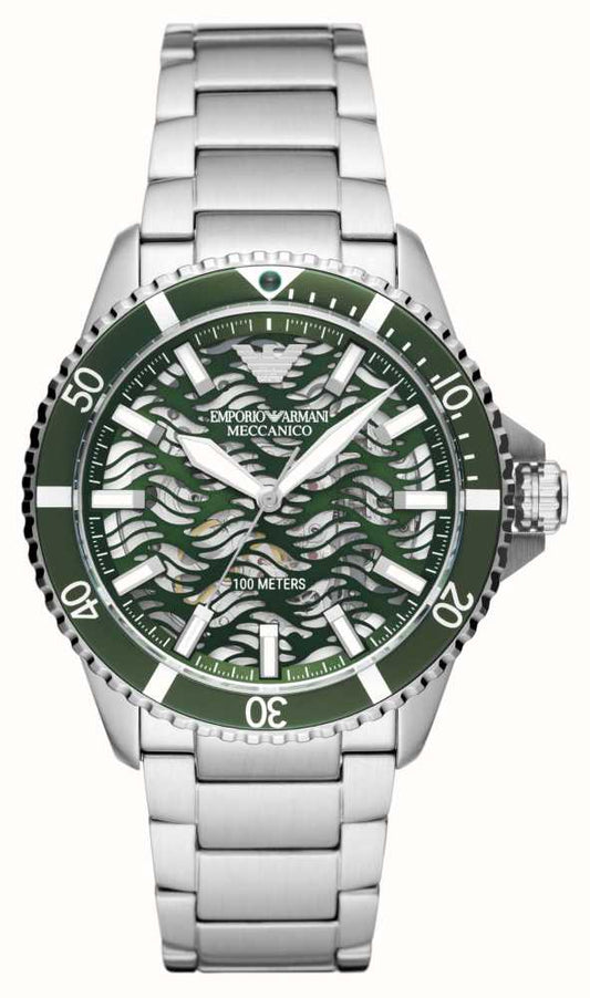 Emporio Armani Automatic Skeleton Dial Men's Watch  AR60061 - Dawson Watches