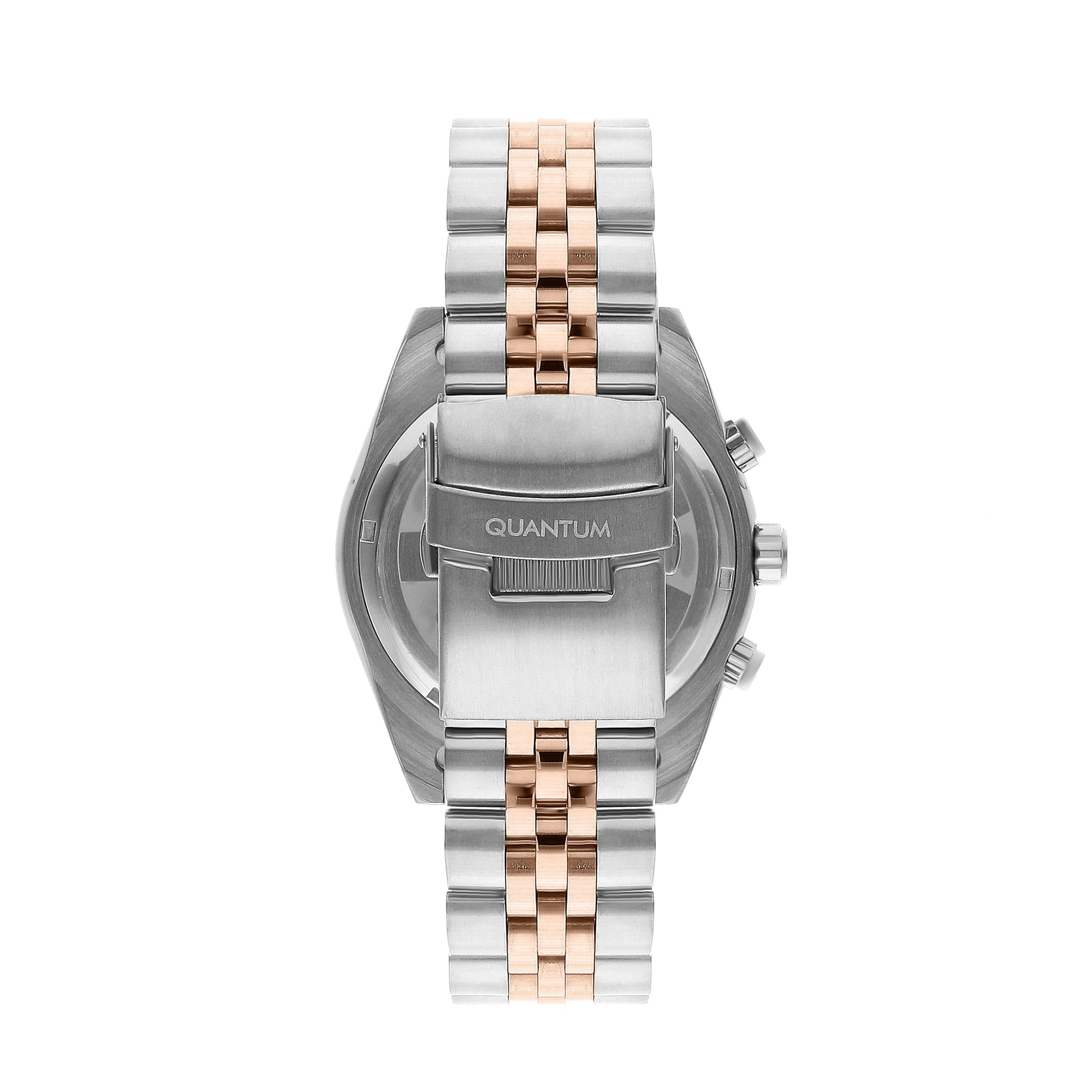 Quantum Unique Gun Dial Multifunction Two-Tone Watch PWG987.550