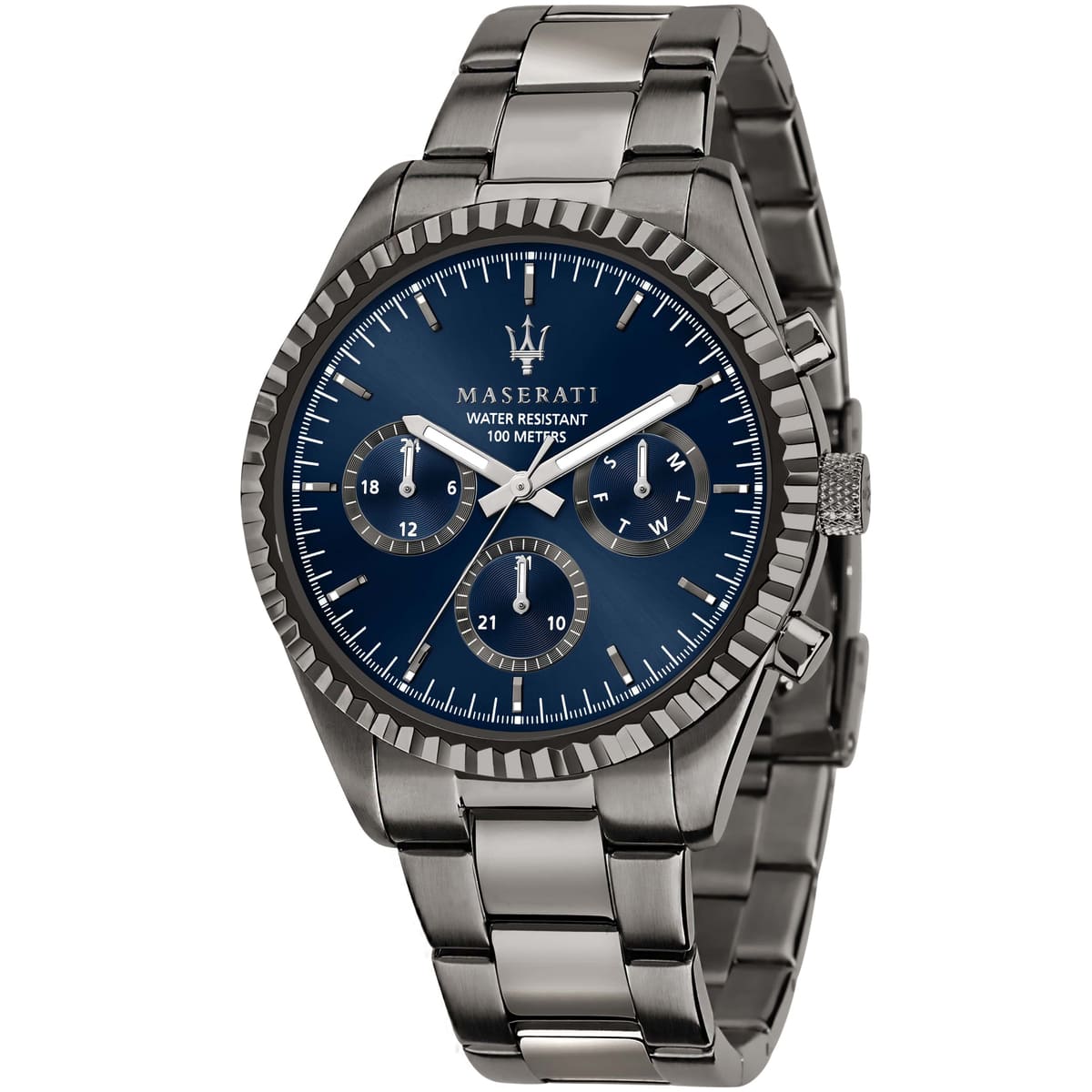 Maserati Competizione Chronograph Quartz Blue Dial Watch R8853100019