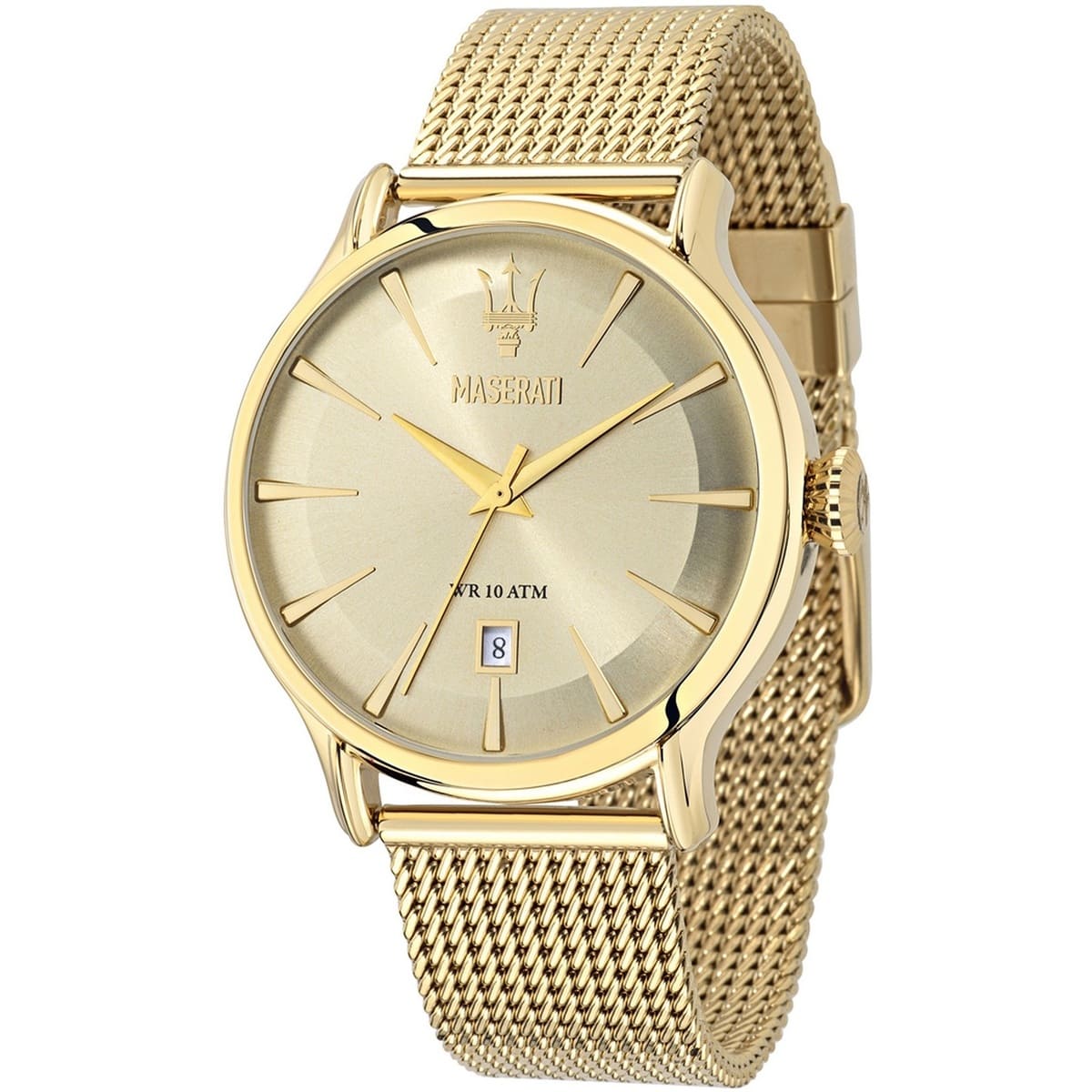 Maserati Epoca Gold Dial Watch R8853118003