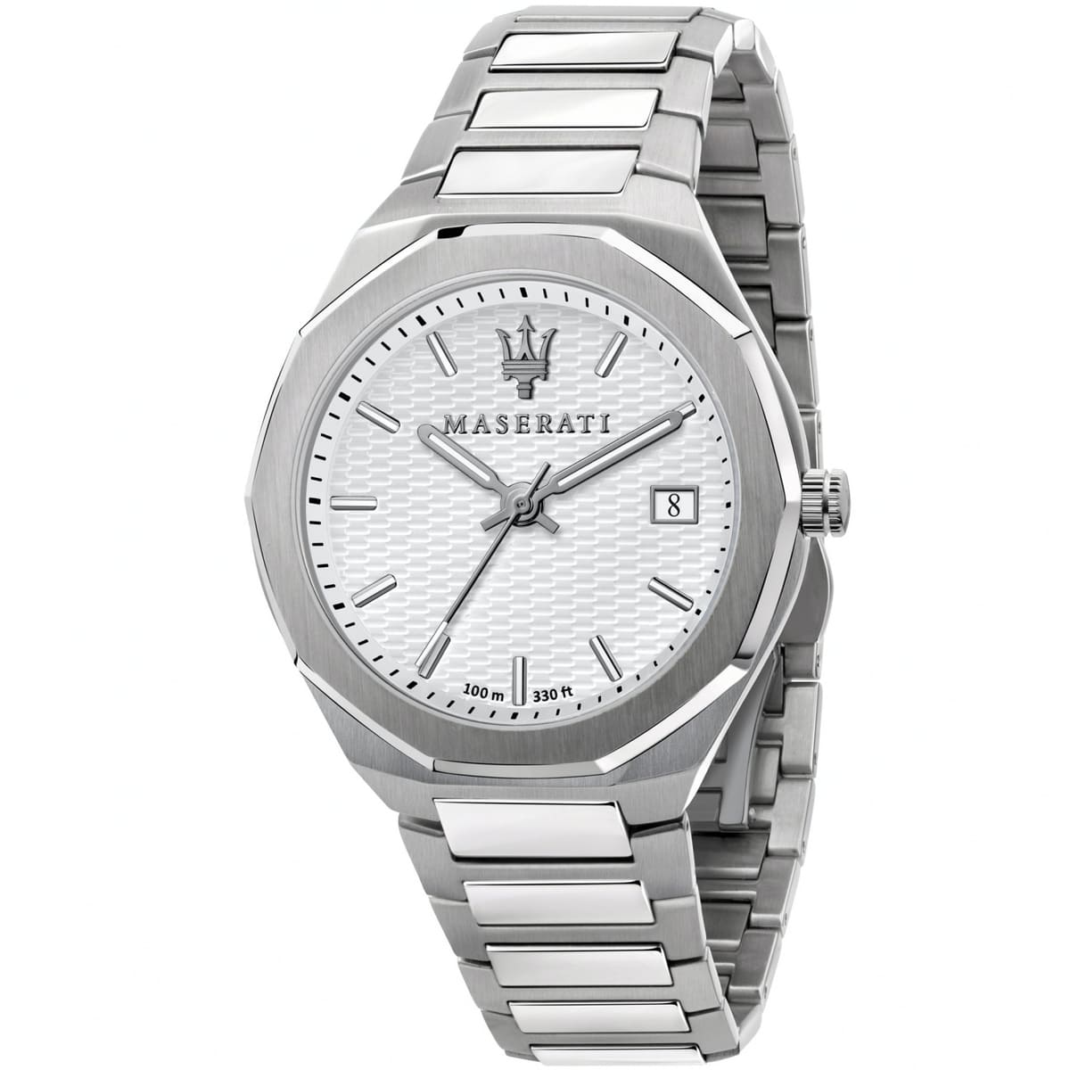 Maserati Stile White Dial Watch R8853142005