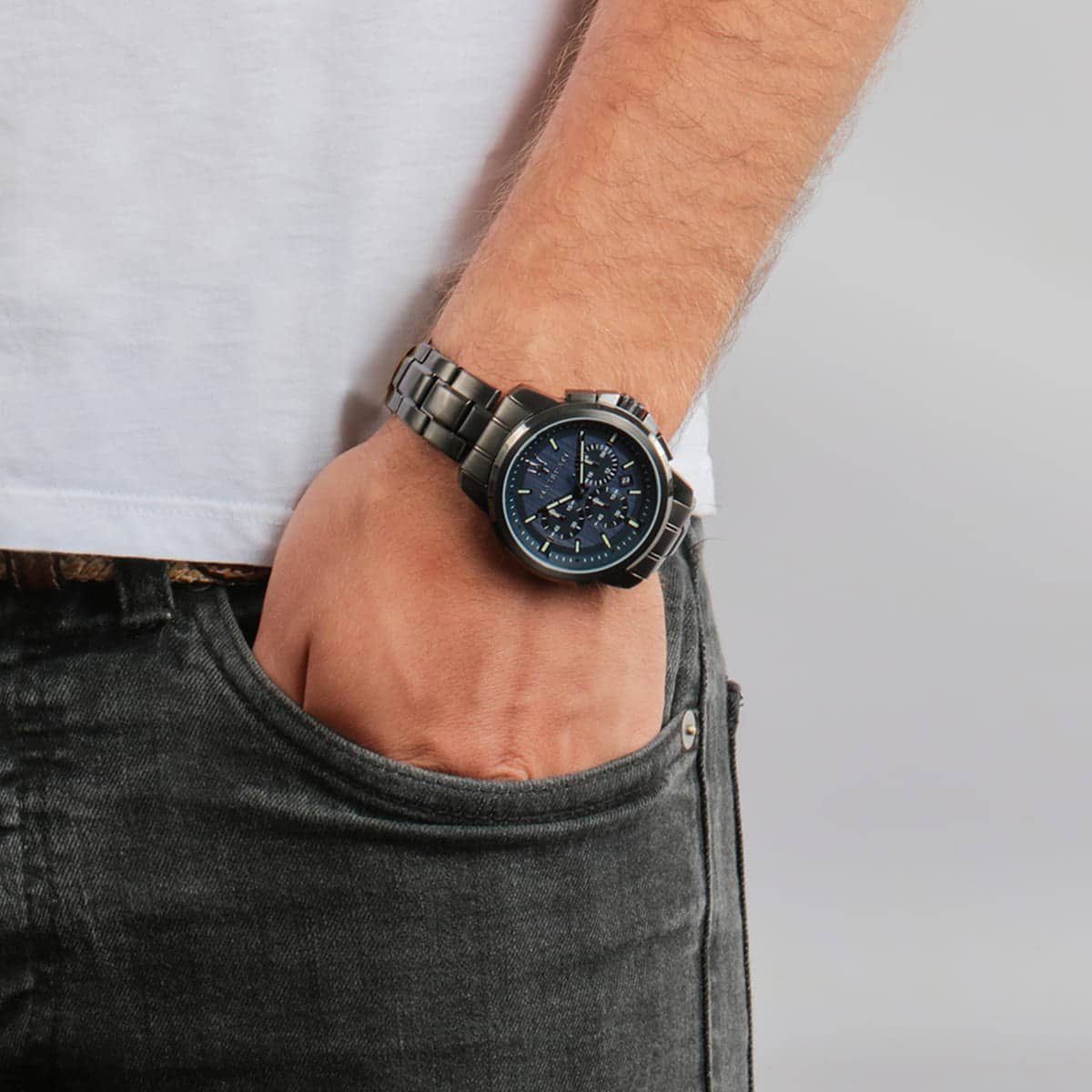 Maserati Successo Chronograph Blue Dial Watch R8873621005