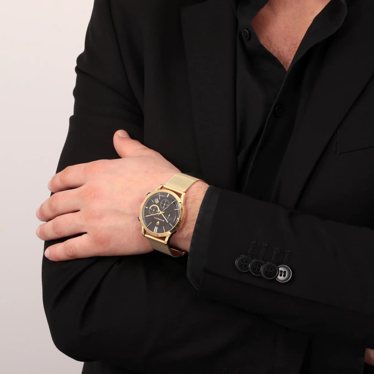 Maserati Ricordo Chronograph Black Dial Watch R8873633003