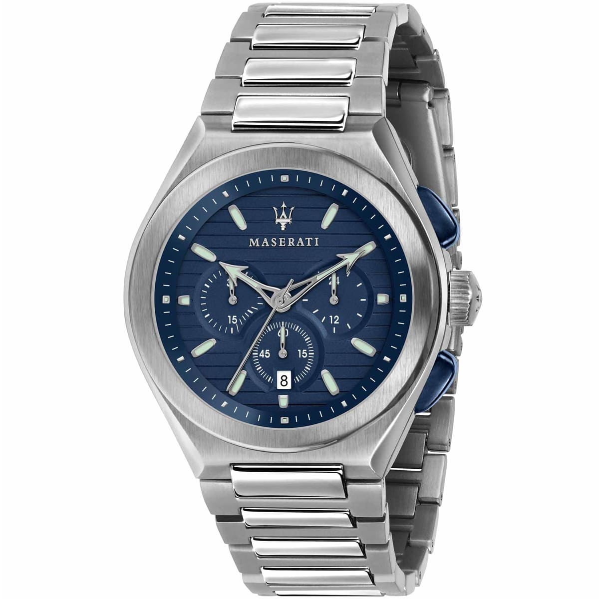 Maserati Triconic Chronograph Quartz Blue Dial Watch R8873639001