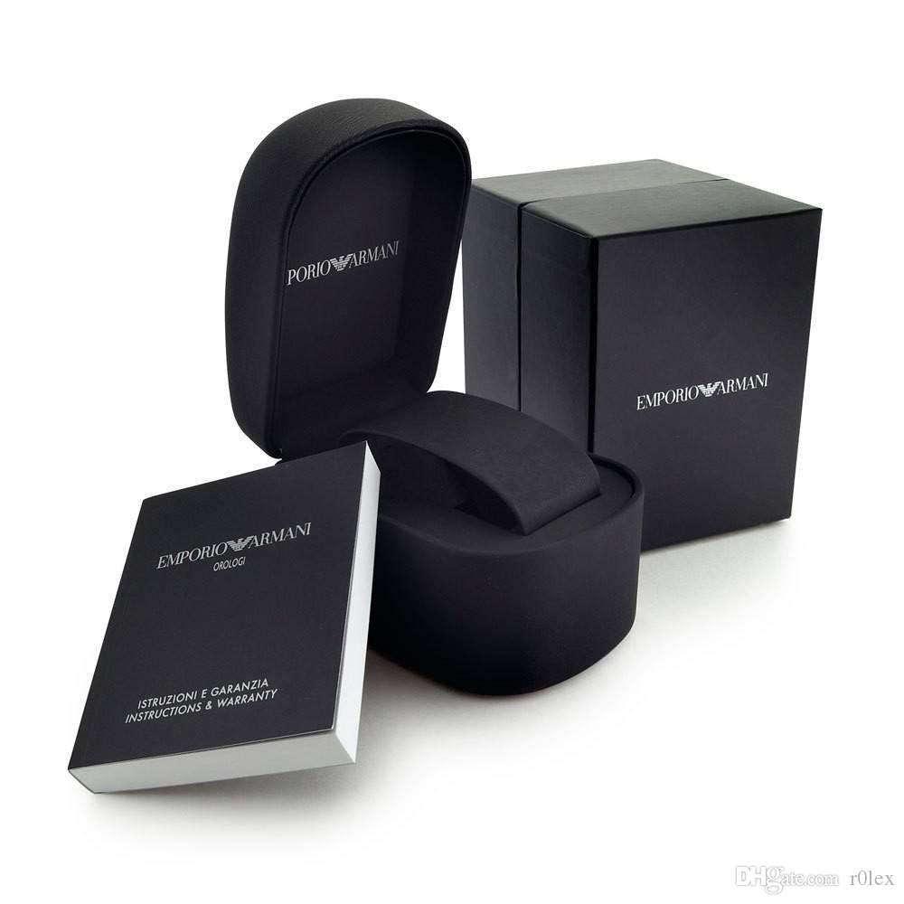 Emporio Armani Renato Chronograph Black Dial Men's Watch AR2498