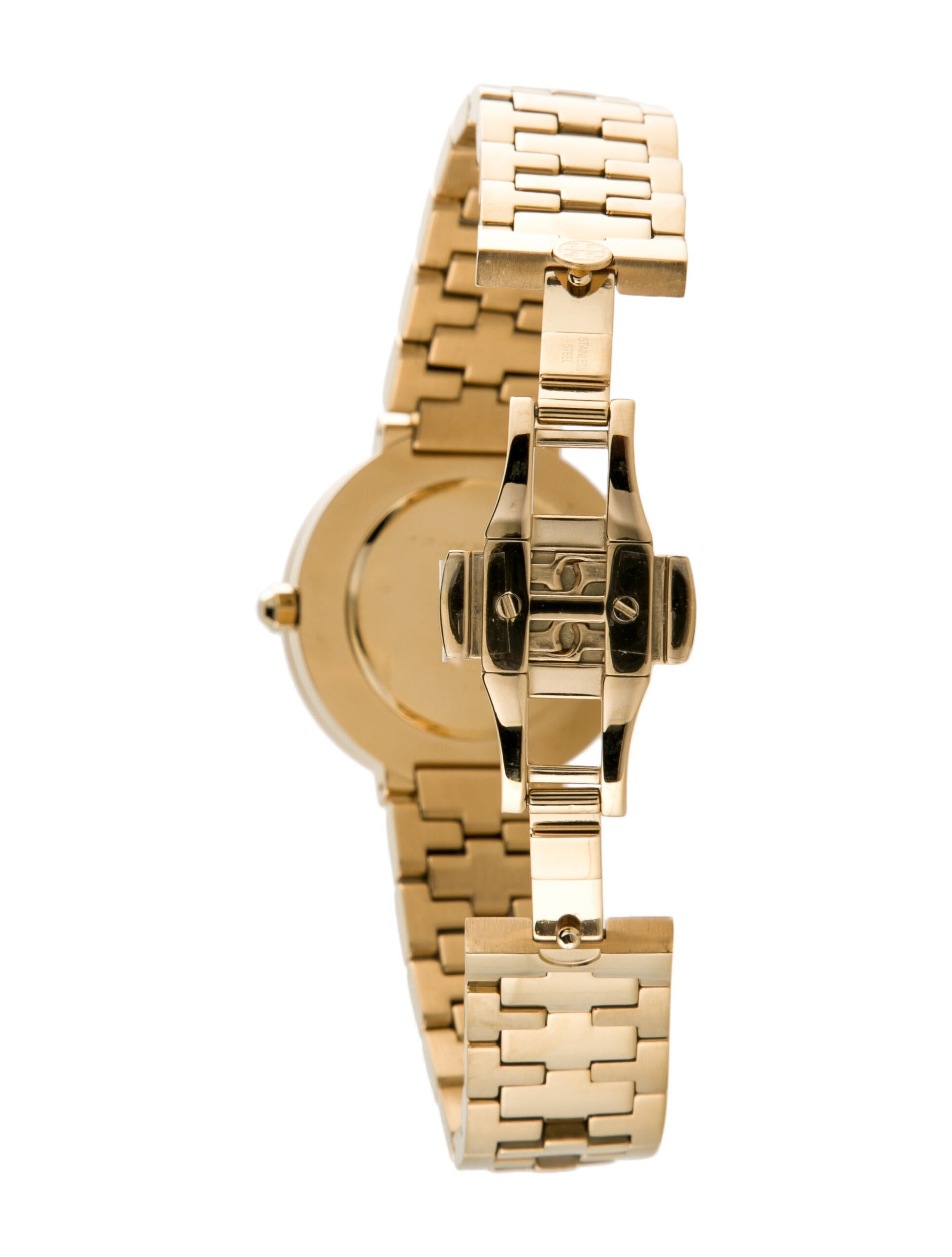 Reva Gold-Tone Stainless Steel Bracelet  Women's Watch TBW4025