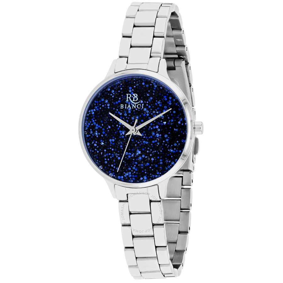 Roberto Bianci Gemma Quartz Blue Dial Ladies Watch RB0249 - The Watches Men & Co