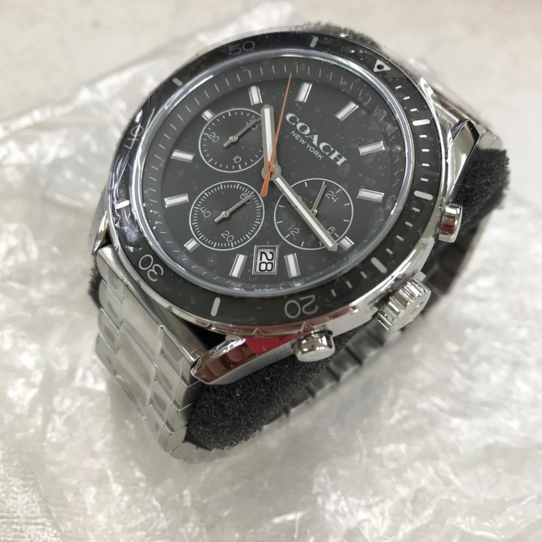 Coach Preston Chronograph Silver Men's Watch 14602515 - Dawson Watches #3