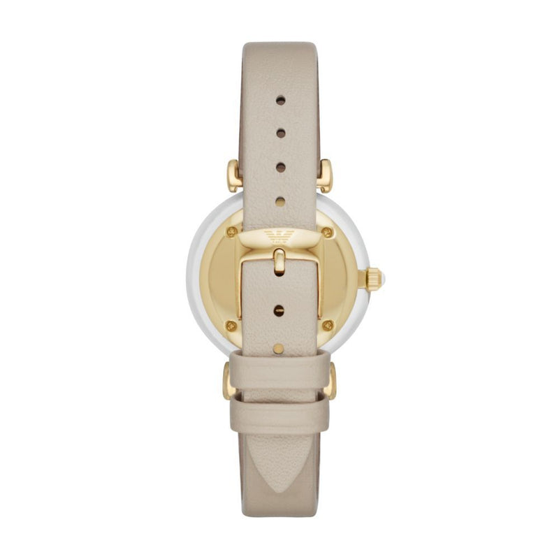 Emporio Armani Gianni T-Bar Leather Women's Watch AR11041 - Dawson Watches #3