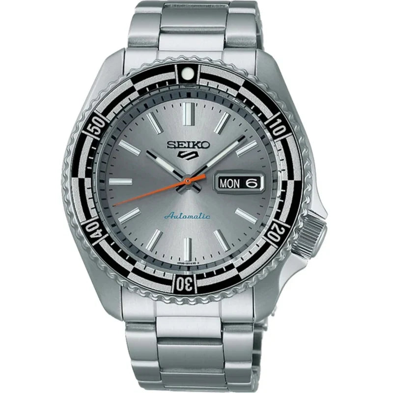 Seiko 5 Sports Automatic Silver Dial Watch SRPK09K1