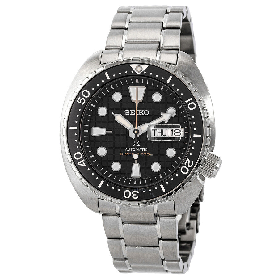 Seiko Prospex Automatic Black Dial Men's Watch SRPE03 - Dawson Watches
