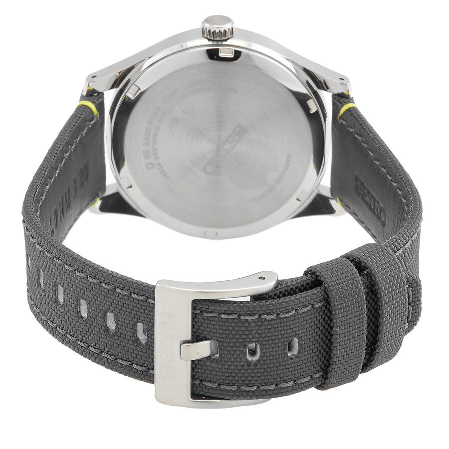 Seiko Quartz Grey Dial Men's Watch SUR543