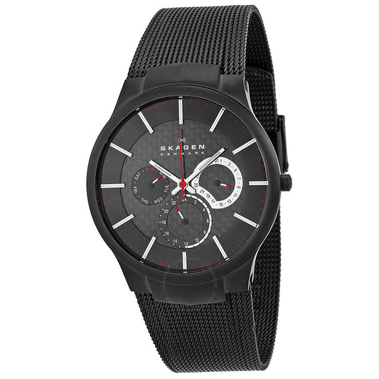 Skagen Black Titanium Multifunction Men's Watch 809XLTBB