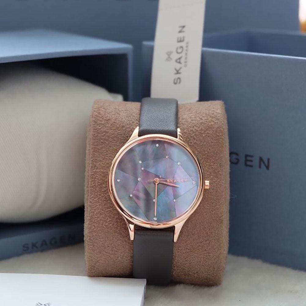 Skagen Anita Grey Crystal Constellation Dial Ladies Watch SKW2390