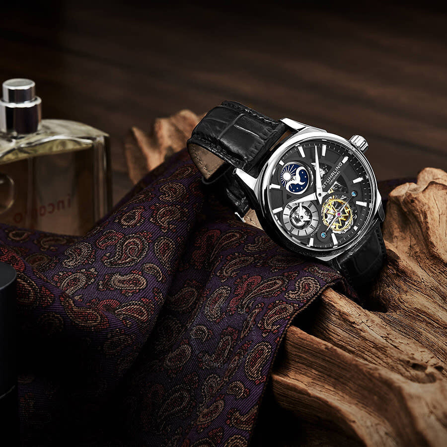 Stuhrling Original Legacy Automatic Black Dial Men's Watch M13599