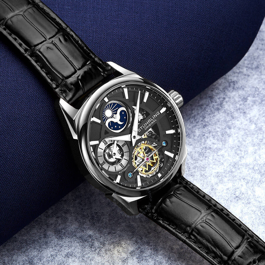 Stuhrling Original Legacy Automatic Black Dial Men's Watch M13599