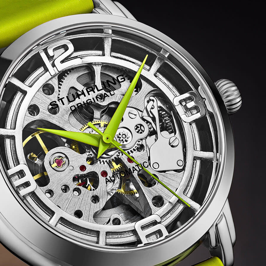 Stuhrling Original Legacy Automatic Silver Dial Ladies Watch M13636 - Dawson Watches #4