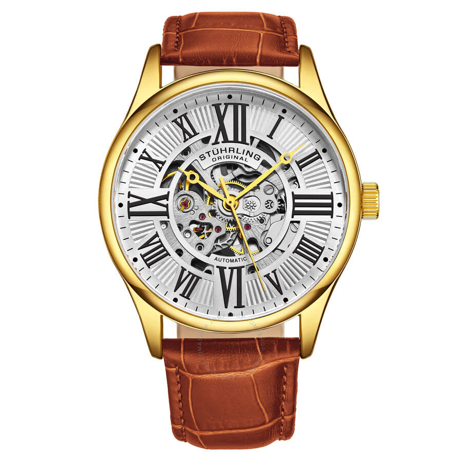 Stuhrling Original Legacy Automatic White Dial Men's Watch M17964 - The Watches Men & Co