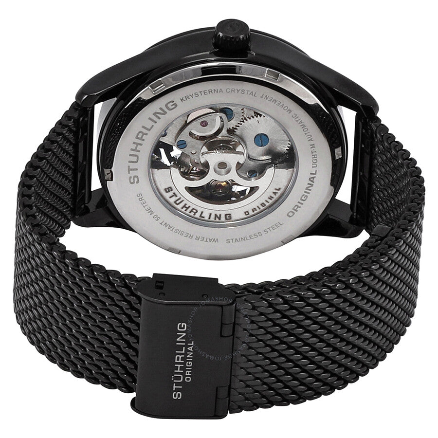 Stuhrling Original Legacy Black Dial Men's Watch M15954 - Dawson Watches #3