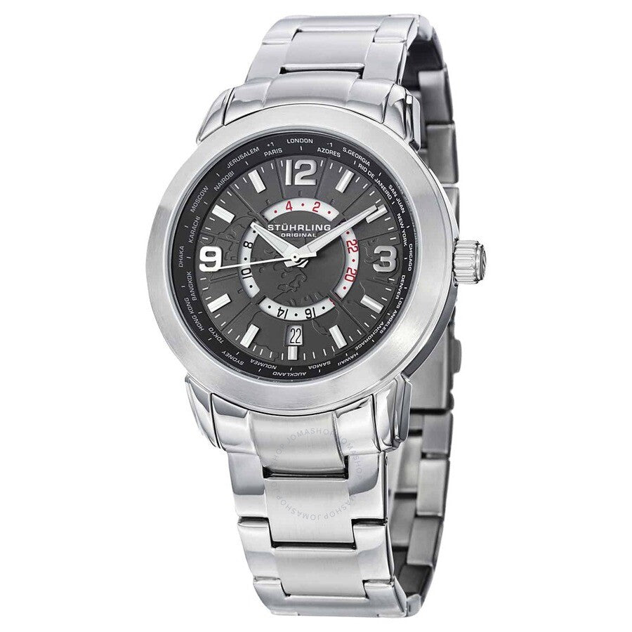 Stuhrling Original Symphony Grey Dial Men's Watch M15367 - The Watches Men & Co