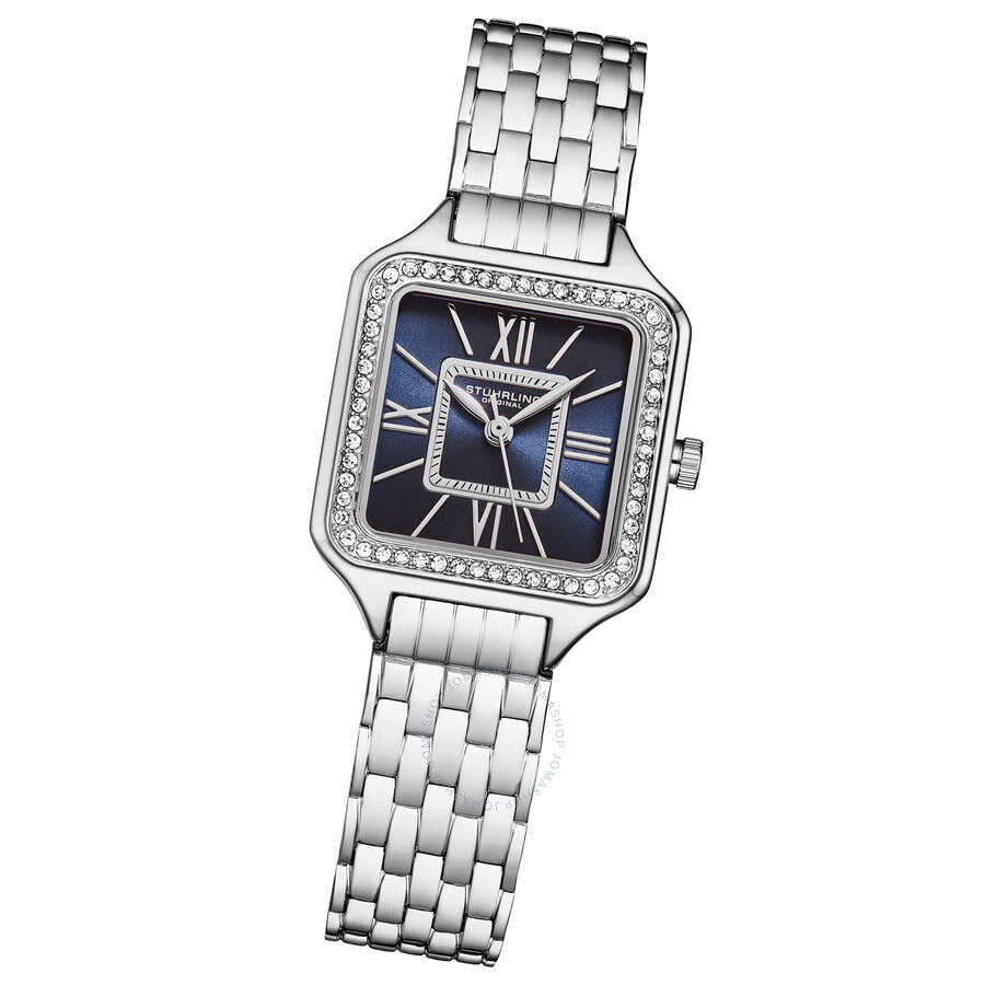 Stuhrling Original Symphony Quartz Blue Dial Ladies Watch M17211 - Dawson Watches #2