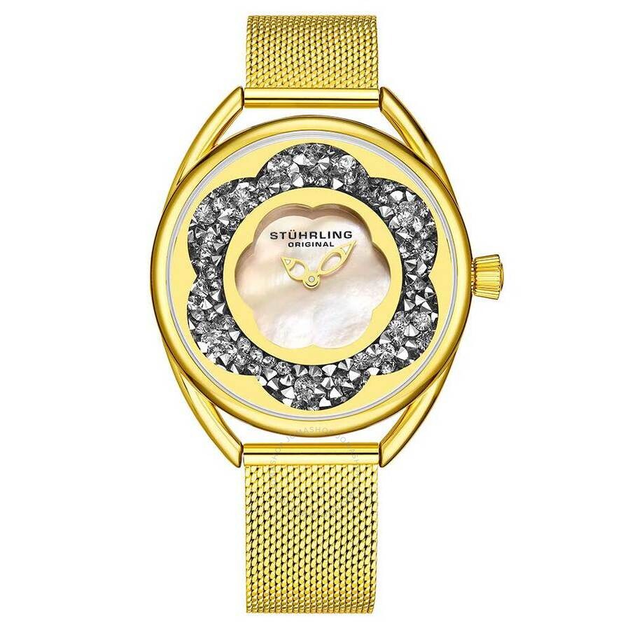 Stuhrling Original Symphony White Dial Ladies Watch M15599 - The Watches Men & Co