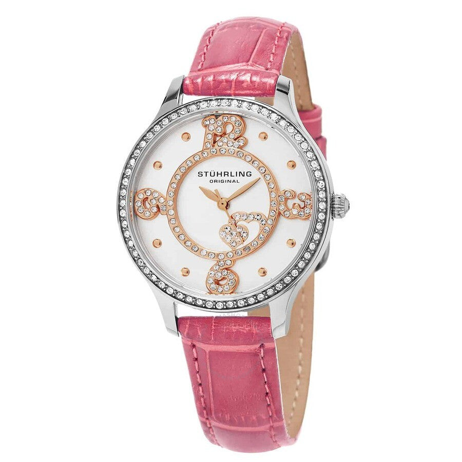 Stuhrling Original Vogue Silver-tone Dial Ladies Watch M15430 - The Watches Men & Co