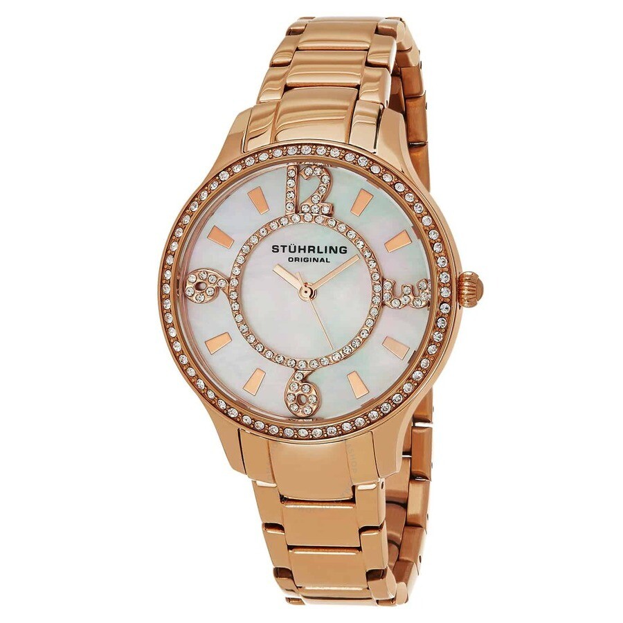 Stuhrling Original Vogue White Dial Ladies Watch M15309 - The Watches Men & Co