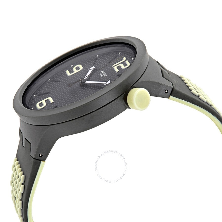 Swatch BBBlood Quartz Grey Dial Men's Watch SO27M102 - The Watches Men & Co #2