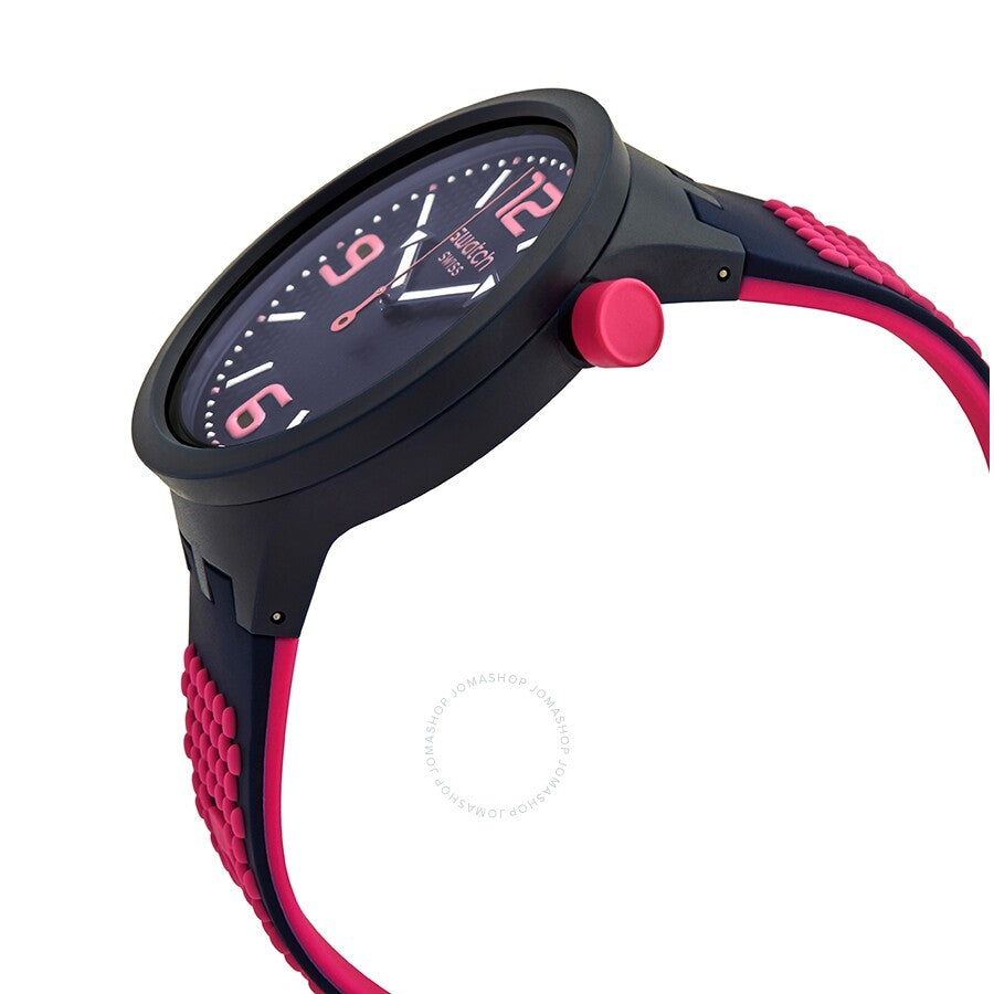 Swatch BBCANDY Quartz Black Dial Unisex Watch SO27N103 - The Watches Men & Co #2