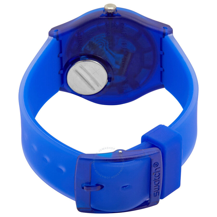 Swatch Electric Shark Quartz White Dial Unisex Watch GN268 - The Watches Men & Co #3