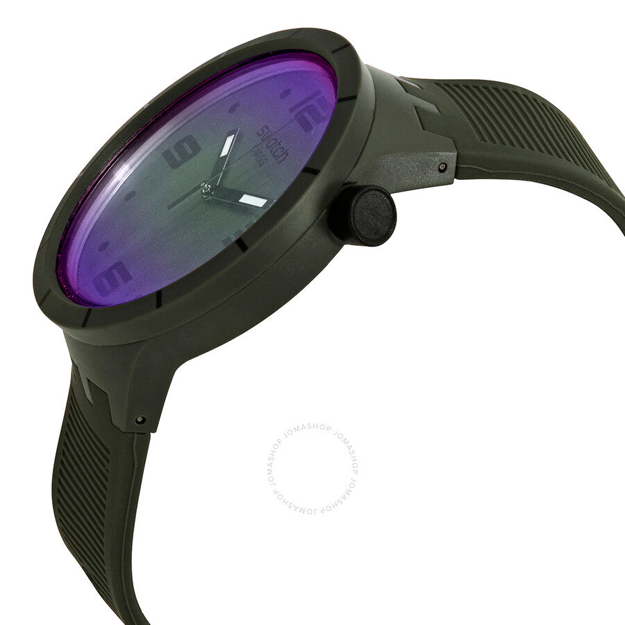 Swatch Futuristic Green Quartz Men's Watch SO27M105 - The Watches Men & Co #2