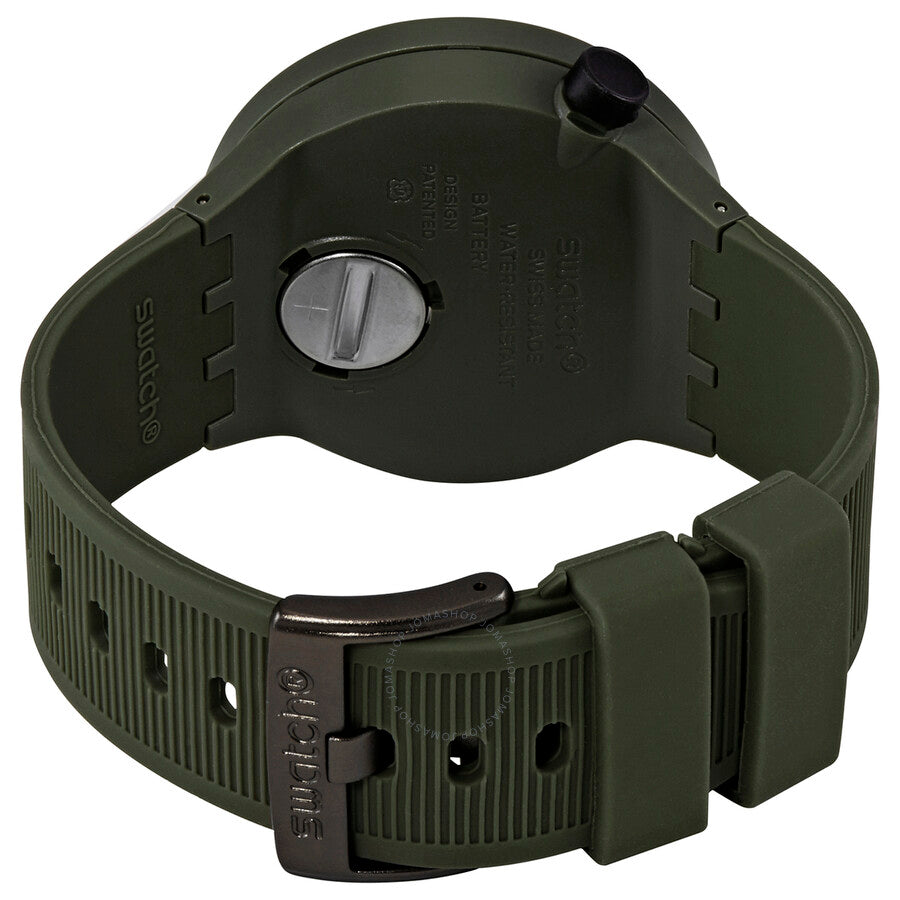 Swatch Futuristic Green Quartz Men's Watch SO27M105 - The Watches Men & Co #3