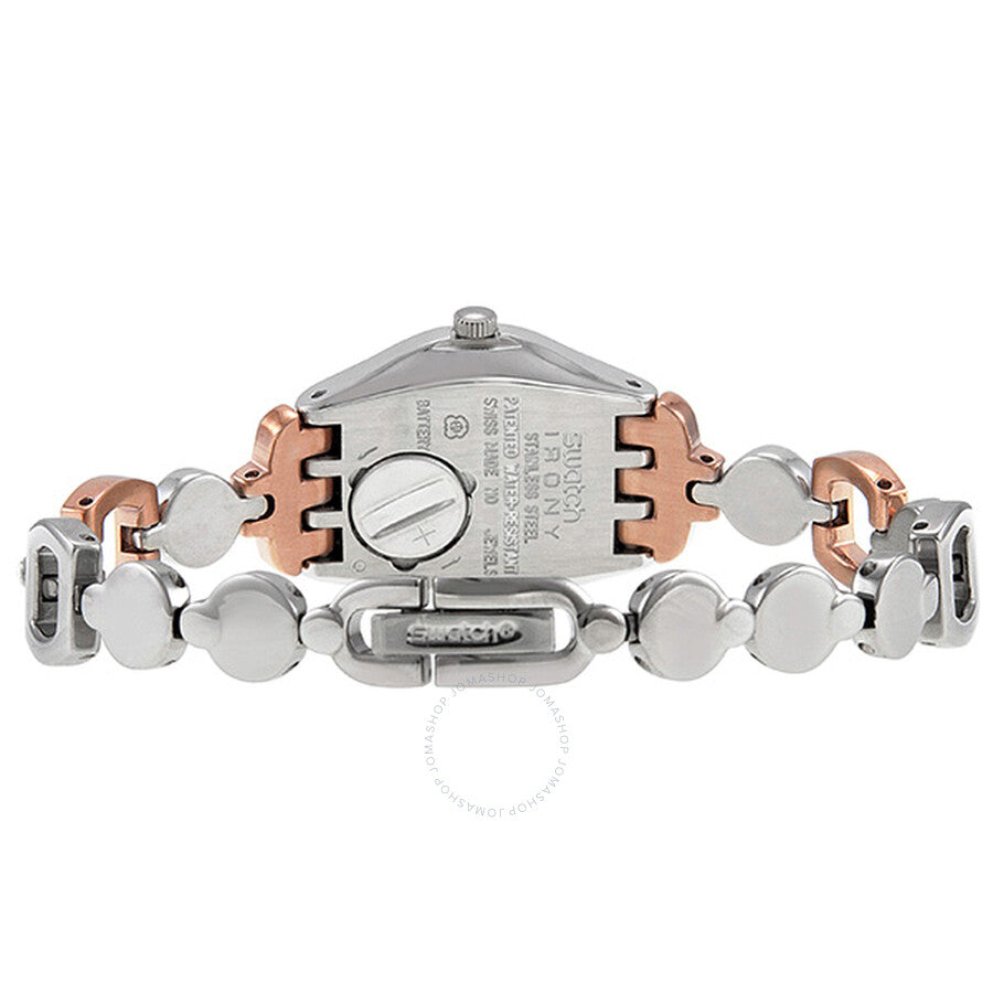 Swatch Irony Lady Passion Silver Dial Two-Tone Ladies Watch YSS234G - The Watches Men & Co #3