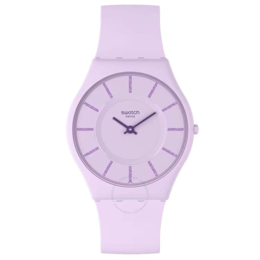 Swatch La La Lila Quartz Purple Dial Men's Watch SS08V107 - The Watches Men & Co