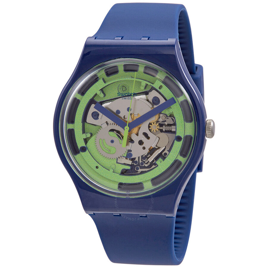 Swatch Monthly Drops Green Anatomy Quartz Men's Watch SUON147 - The Watches Men & Co