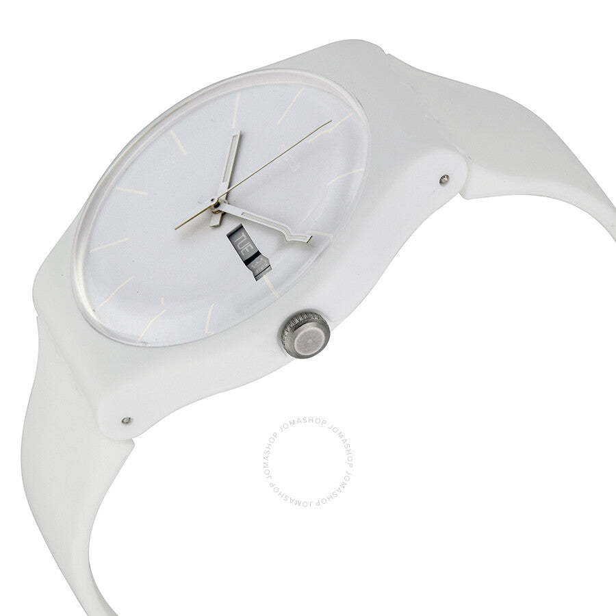 Swatch Originals White Rebel Men's Watch SUOW701 - The Watches Men & Co #2