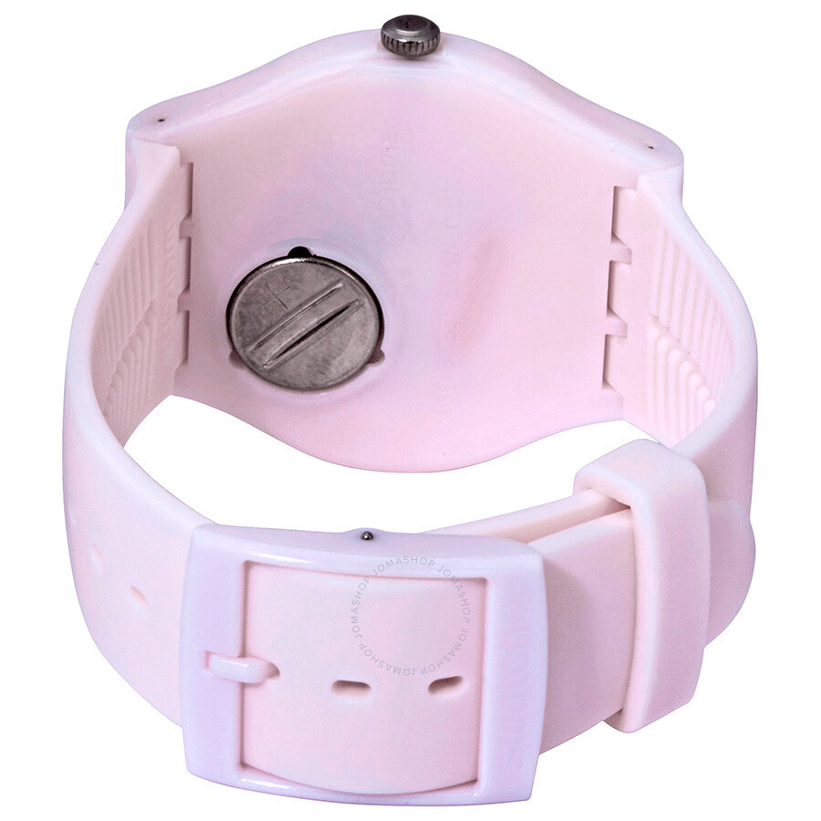 Swatch Pinksparkles Light Pink / Crystal Dial Men's Watch SUOP110 - The Watches Men & Co #3
