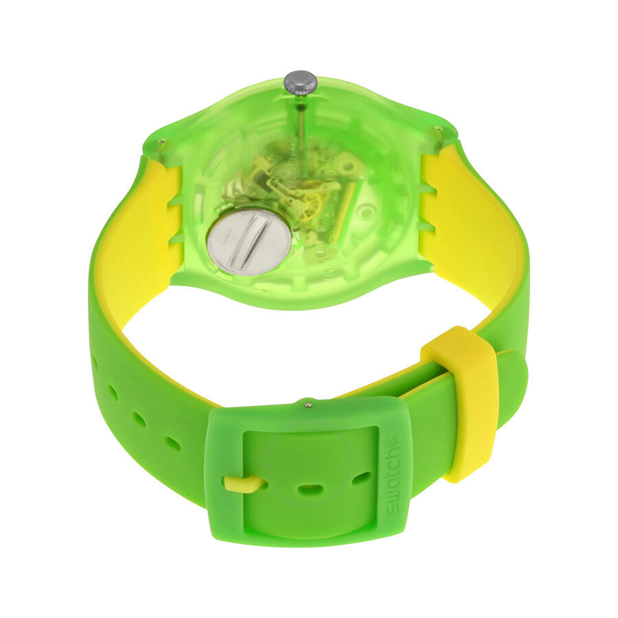 Swatch Pomme-Tech Green Skeletal Dial Men's Watch SUOG110 - The Watches Men & Co #3