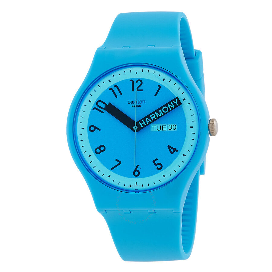 Swatch Pride Quartz Blue Dial Unisex Watch SO29S702 - The Watches Men & Co