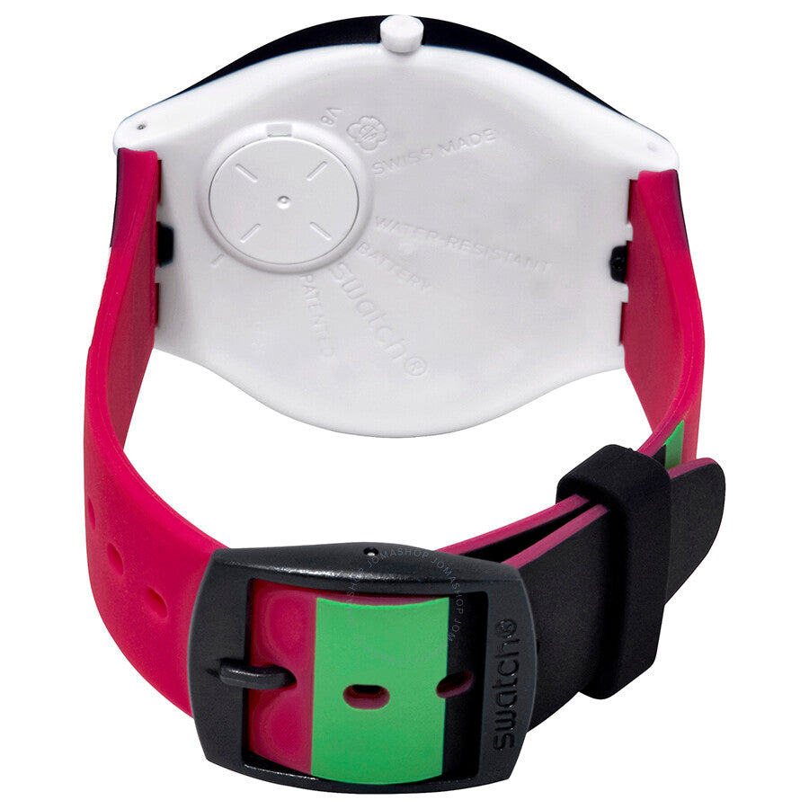 Swatch Skinfunky White Dial Ladies Watch SVUN105 - The Watches Men & Co #3