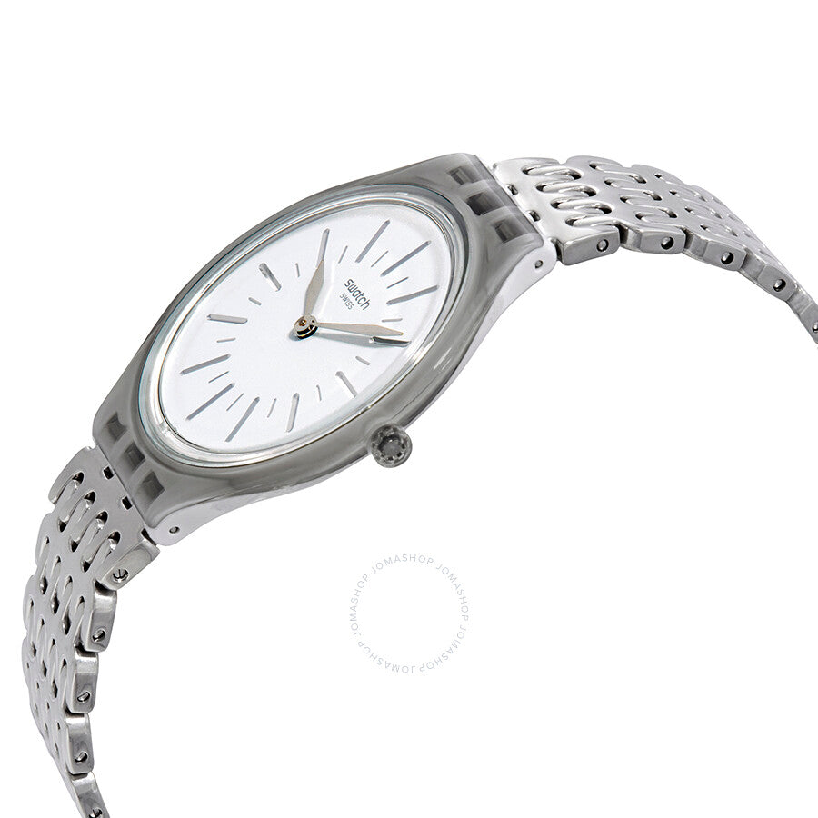 Swatch Skinparure White Dial Men's Watch SVOM104G - The Watches Men & Co #2