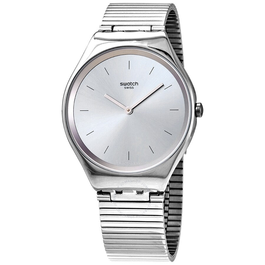 Swatch Skinpole Quartz Grey Dial Men's Watch SYXS103GG - The Watches Men & Co